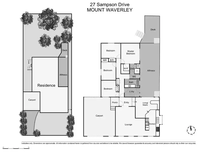 Floorplan of Homely house listing, 27 Sampson Drive, Mount Waverley VIC 3149