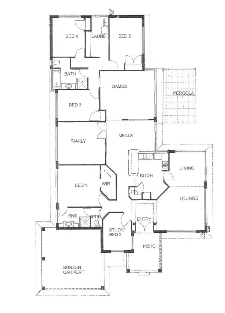 Floorplan of Homely house listing, 5 Morton Loop, Canning Vale WA 6155