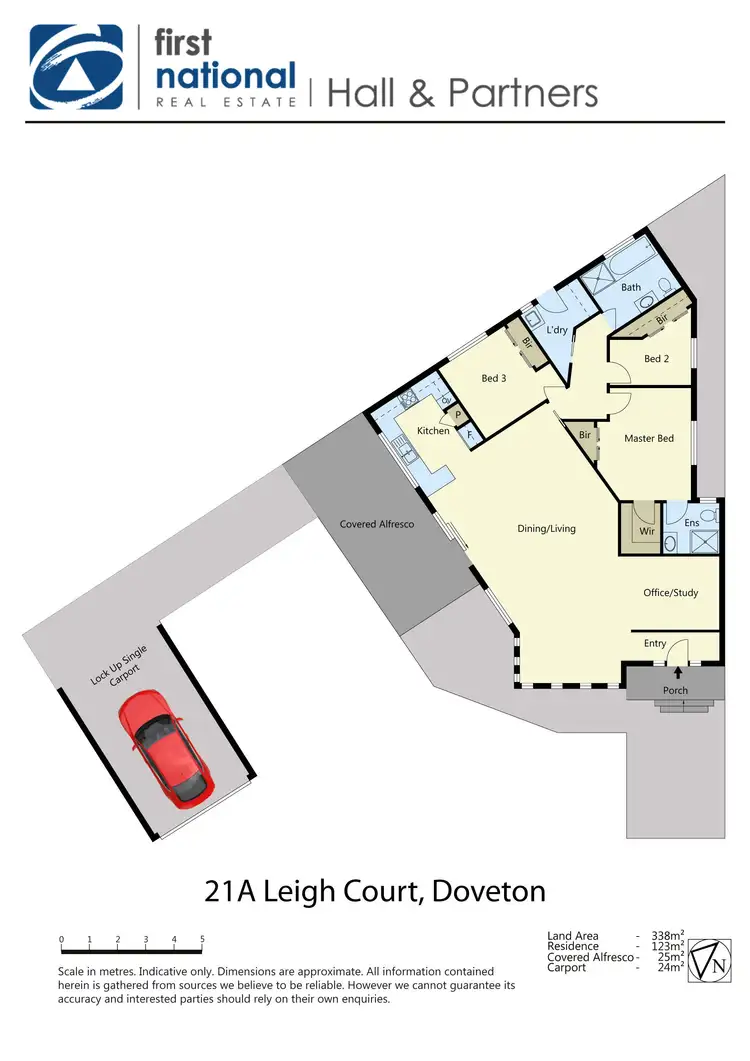 Floorplan of Homely unit listing, 21A Leigh Court, Doveton VIC 3177