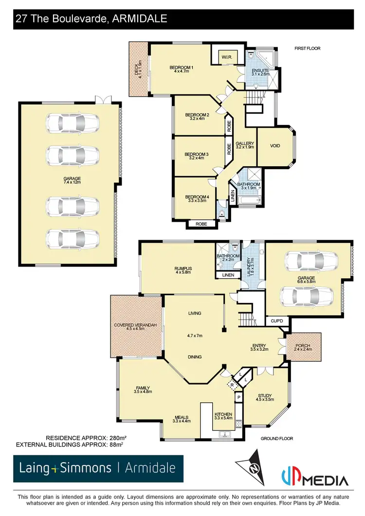 Floorplan of Homely house listing, 27 The Boulevarde, Armidale NSW 2350