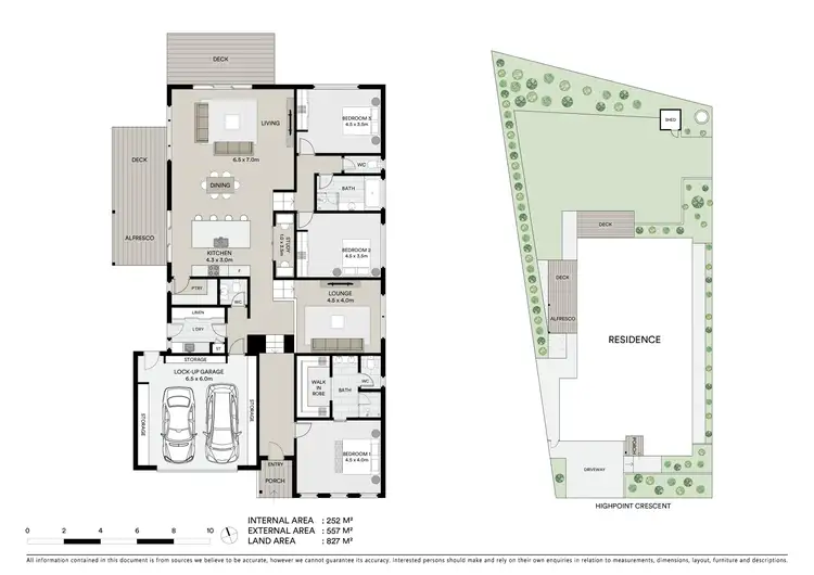 Floorplan of Homely house listing, 40 Highpoint Crescent, Highton VIC 3216