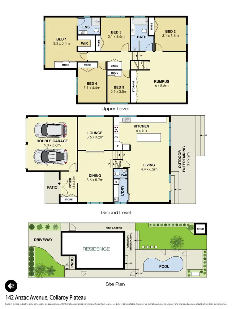 Floorplan of Homely house listing, 142 Anzac Avenue, Collaroy Plateau NSW 2097