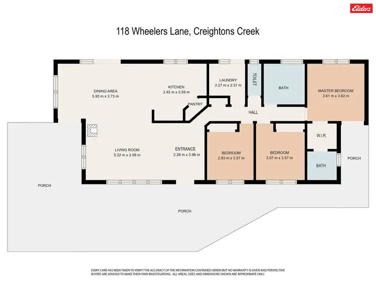 Floorplan of Homely rural property listing, 118 Wheelers Lane, Creightons Creek VIC 3666