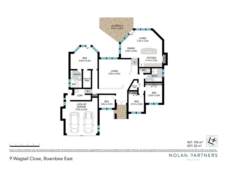 Floorplan of Homely house listing, 9 Wagtail Close, Boambee East NSW 2452