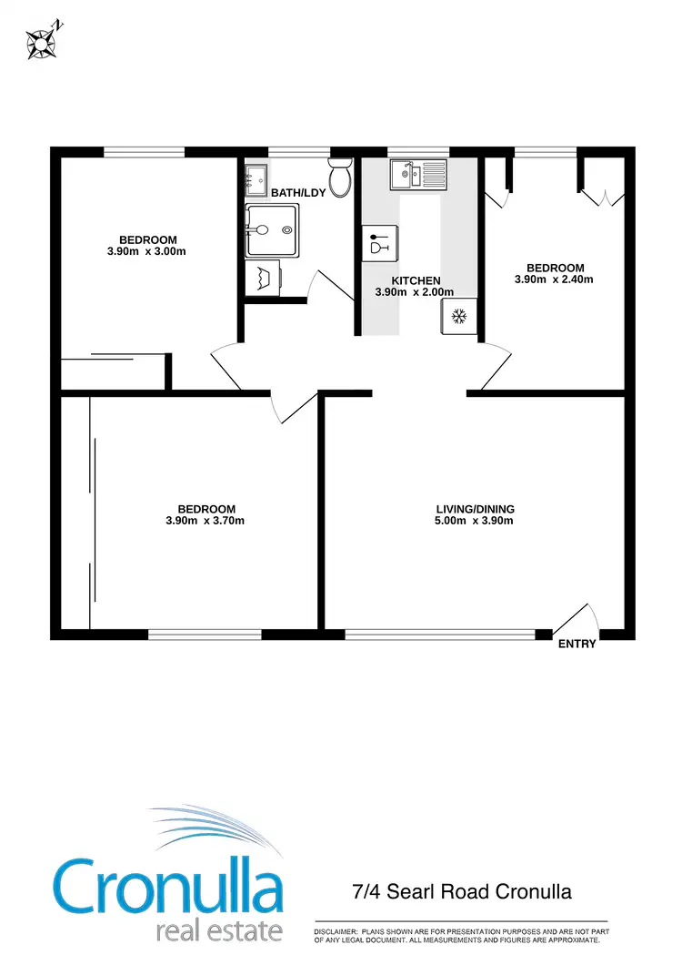 Floorplan of Homely apartment listing, 7/4 Searl Road, Cronulla NSW 2230