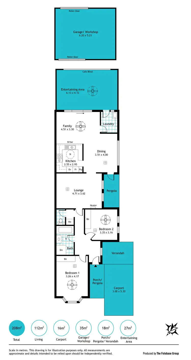 Floorplan of Homely house listing, 20 Carlton Road, Camden Park SA 5038