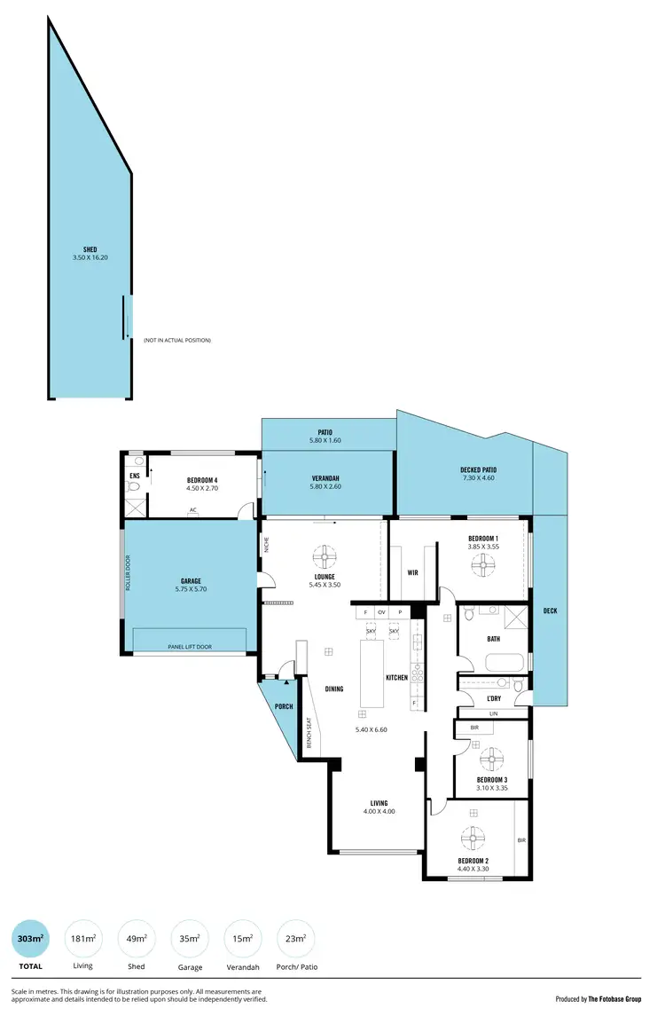 Floorplan of Homely house listing, 5 Buffalo Court, Hallett Cove SA 5158