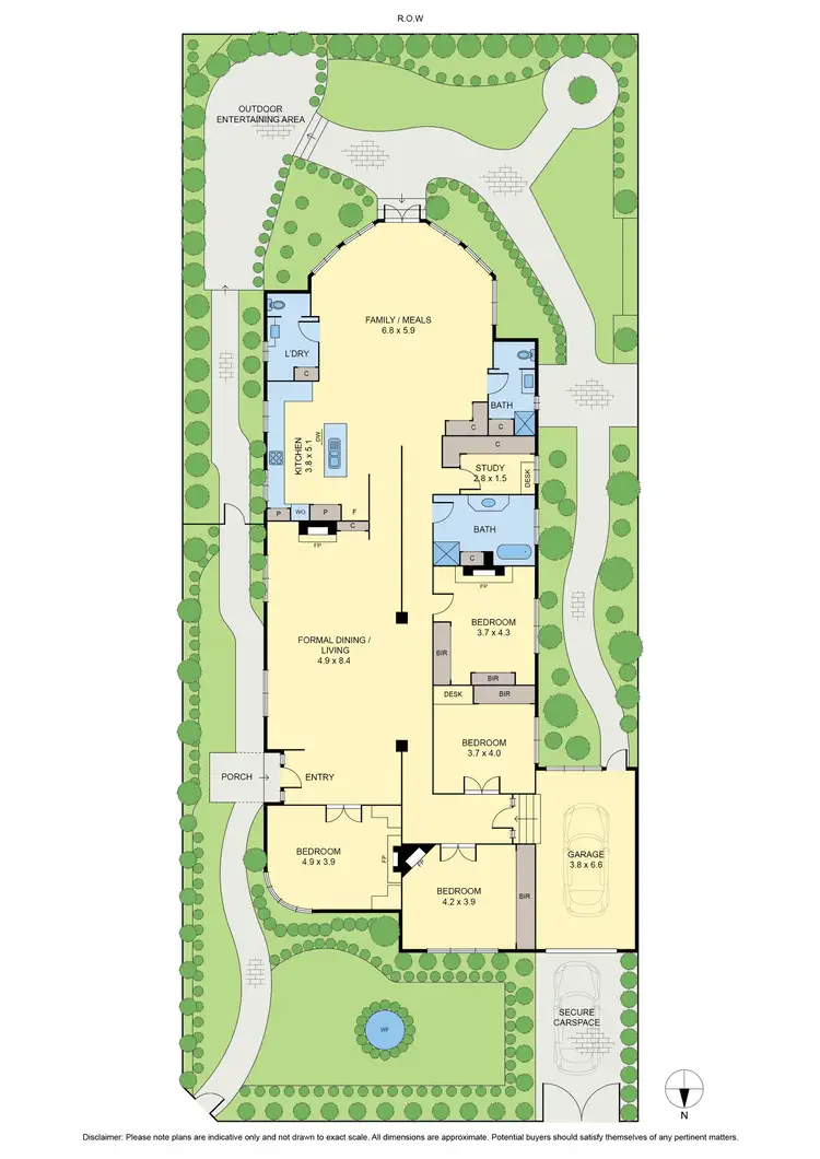 Floorplan of Homely house listing, 71 Park Street, Moonee Ponds VIC 3039