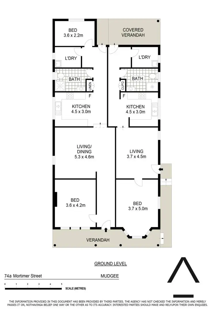 Floorplan of Homely house listing, 74A Mortimer Street, Mudgee NSW 2850