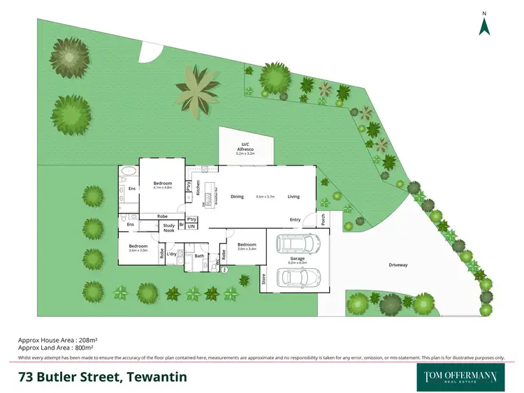 Floorplan of Homely house listing, 73 Butler Street, Tewantin QLD 4565