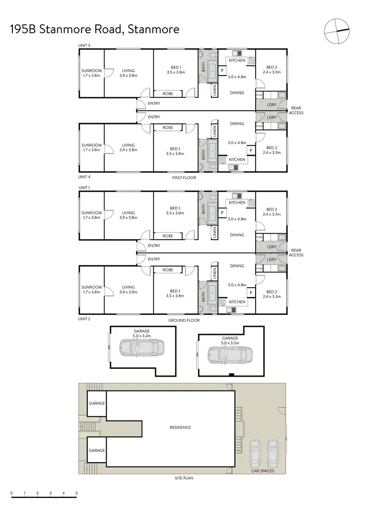 Floorplan of Homely block of units listing, 195b Stanmore Road, Stanmore NSW 2048