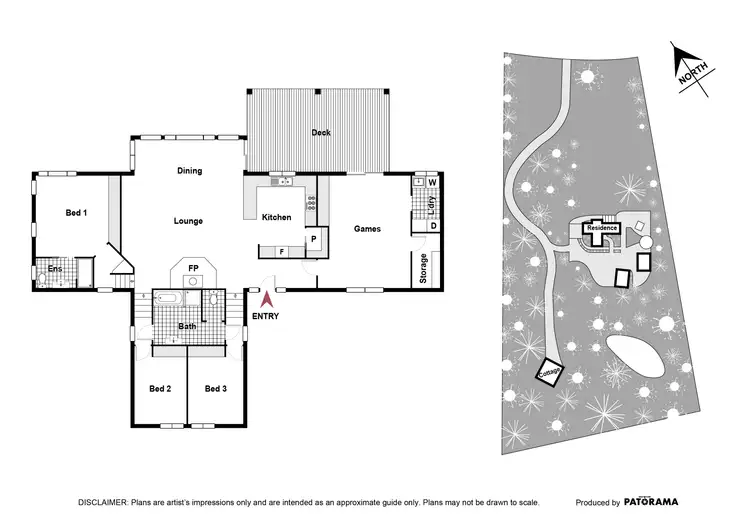 Floorplan of Homely house listing, 1183 Norton Road, Wamboin NSW 2620