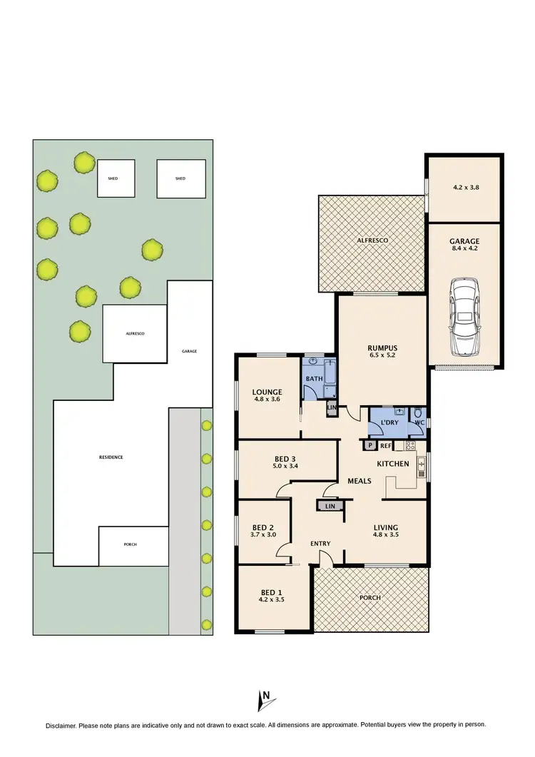 Floorplan of Homely house listing, 10 Botha Avenue, Reservoir VIC 3073