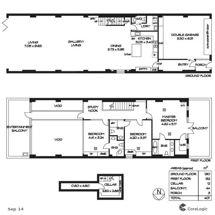 Floorplan of Homely house listing, 52 Elizabeth Street, Adelaide SA 5000