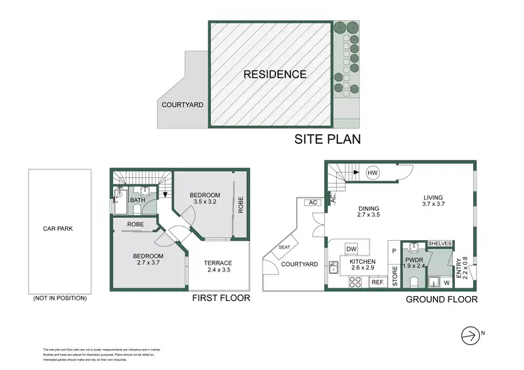 Floorplan of Homely apartment listing, 2/848 Glen Huntly Road, Caulfield South VIC 3162