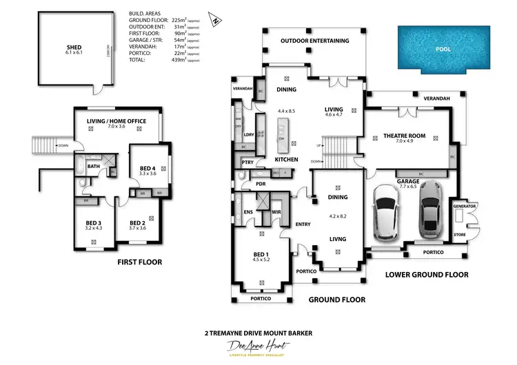 Floorplan of Homely house listing, 2 Tremayne Drive, Mount Barker SA 5251