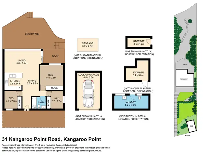 Floorplan of Homely house listing, 31 Kangaroo Point Road, Kangaroo Point NSW 2224