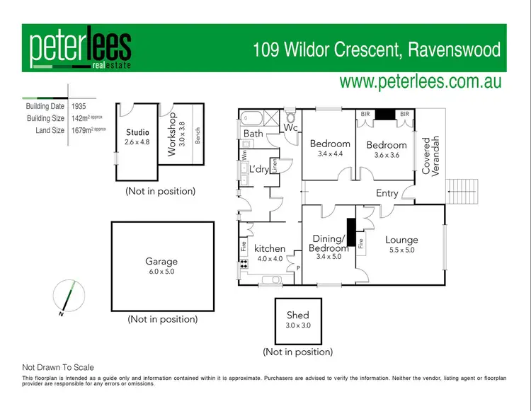 Floorplan of Homely house listing, 109 Wildor Crescent, Ravenswood TAS 7250