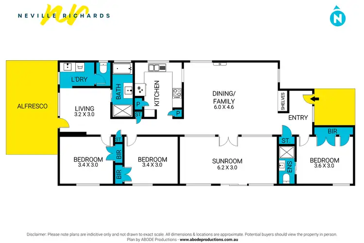 Floorplan of Homely house listing, 4 Ventura Street, Portarlington VIC 3223
