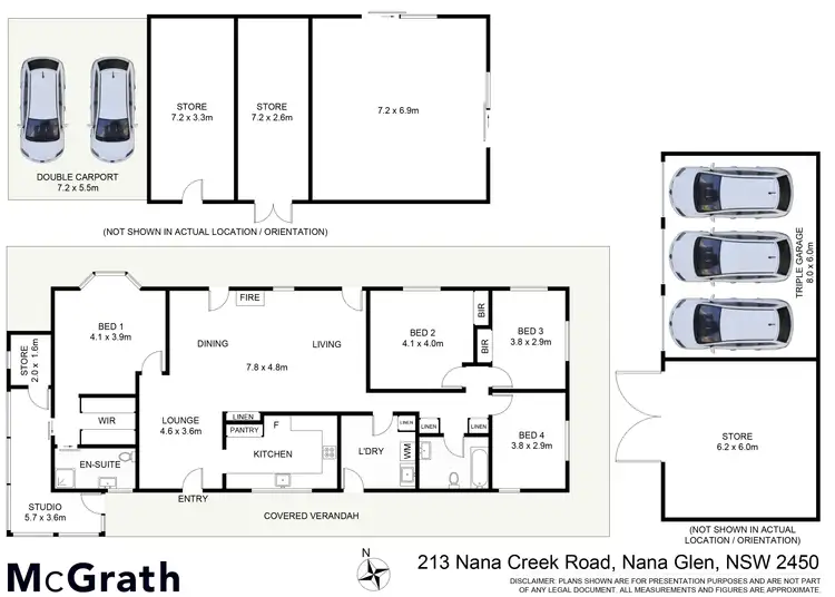 Floorplan of Homely house listing, 211-213 Nana Creek Road, Nana Glen NSW 2450