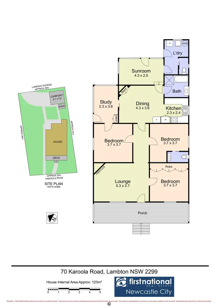 Floorplan of Homely house listing, 70 Karoola Road, Lambton NSW 2299