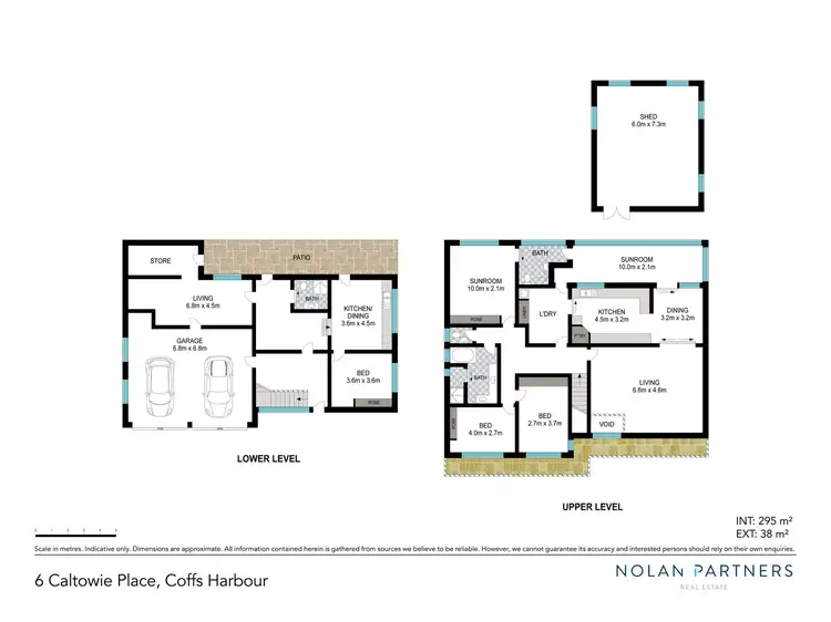 Floorplan of Homely house listing, 6 Caltowie Place, Coffs Harbour NSW 2450