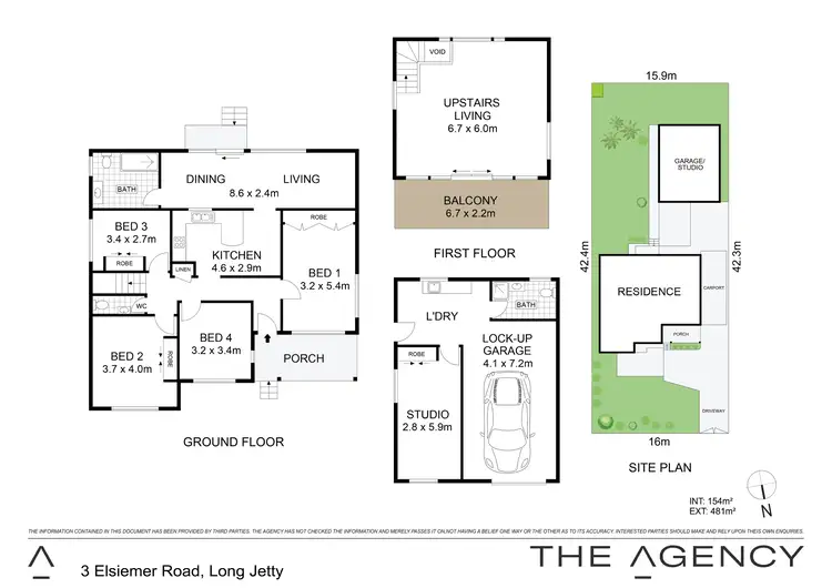 Floorplan of Homely house listing, 3 Elsiemer Street, Long Jetty NSW 2261
