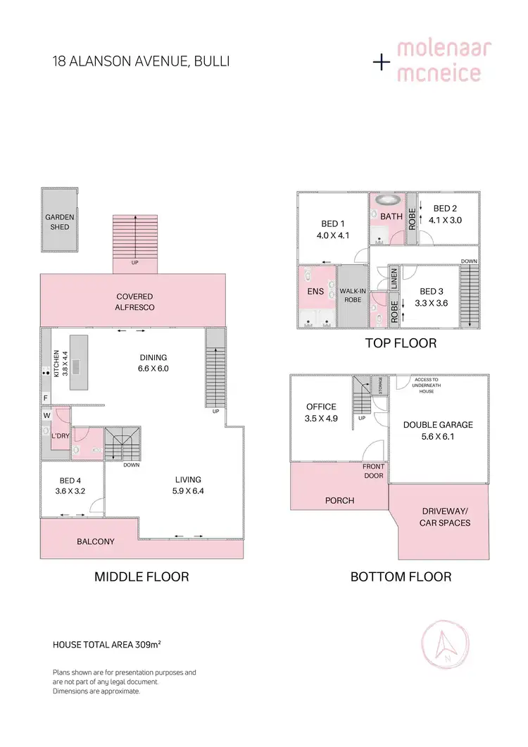 Floorplan of Homely house listing, 18 Alanson Avenue, Bulli NSW 2516