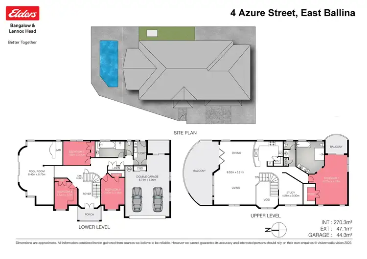 Floorplan of Homely house listing, 4 Azure Street, East Ballina NSW 2478
