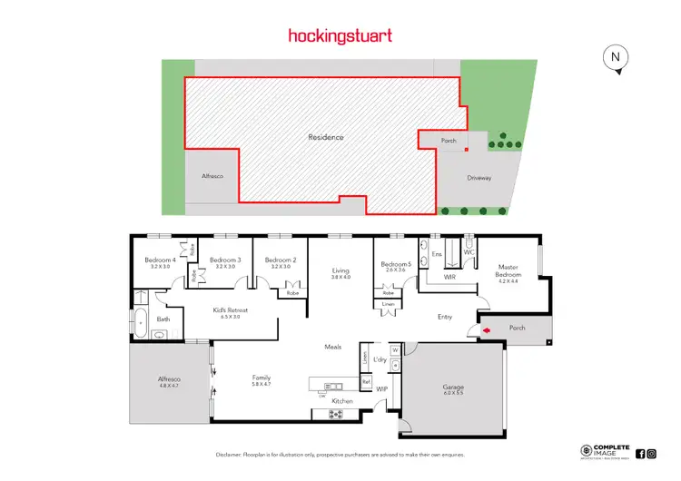 Floorplan of Homely house listing, 5 Firebird Street, Cranbourne East VIC 3977