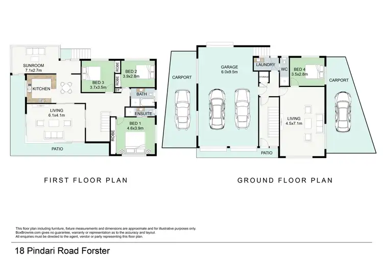 Floorplan of Homely house listing, 18 Pindari Road, Forster NSW 2428