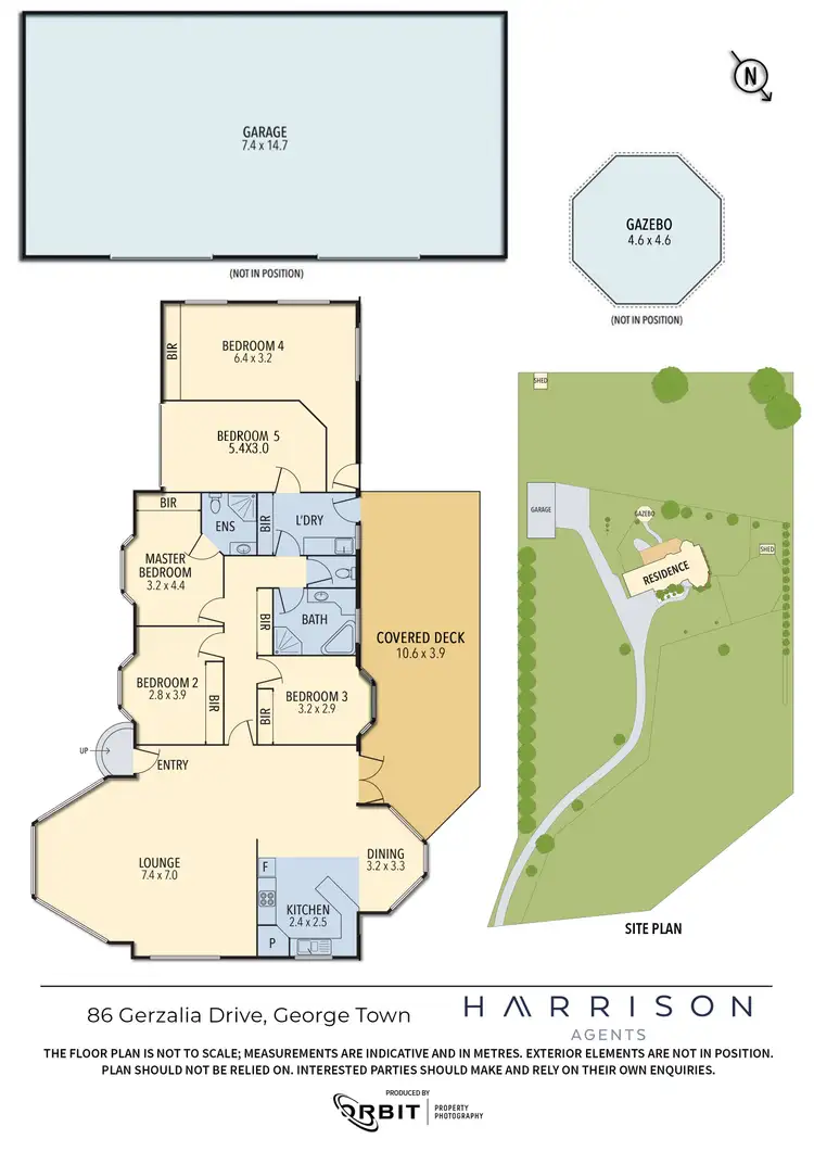 Floorplan of Homely house listing, 86 Gerzalia Drive, George Town TAS 7253