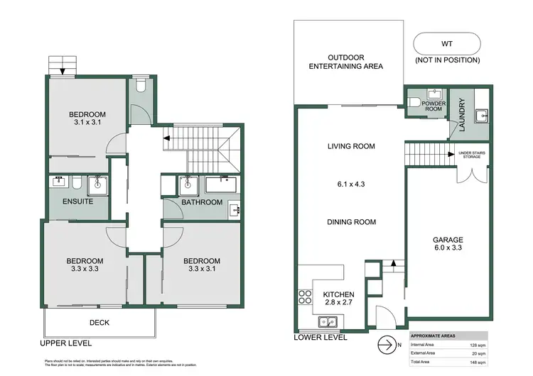 Floorplan of Homely townhouse listing, 4/24 Spruce Street, North Lambton NSW 2299