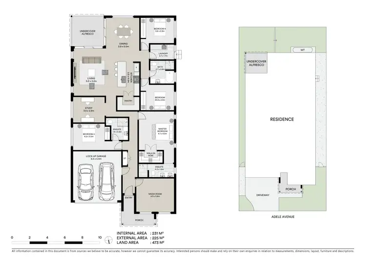 Floorplan of Homely house listing, 8 Adele Avenue, Wadalba NSW 2259