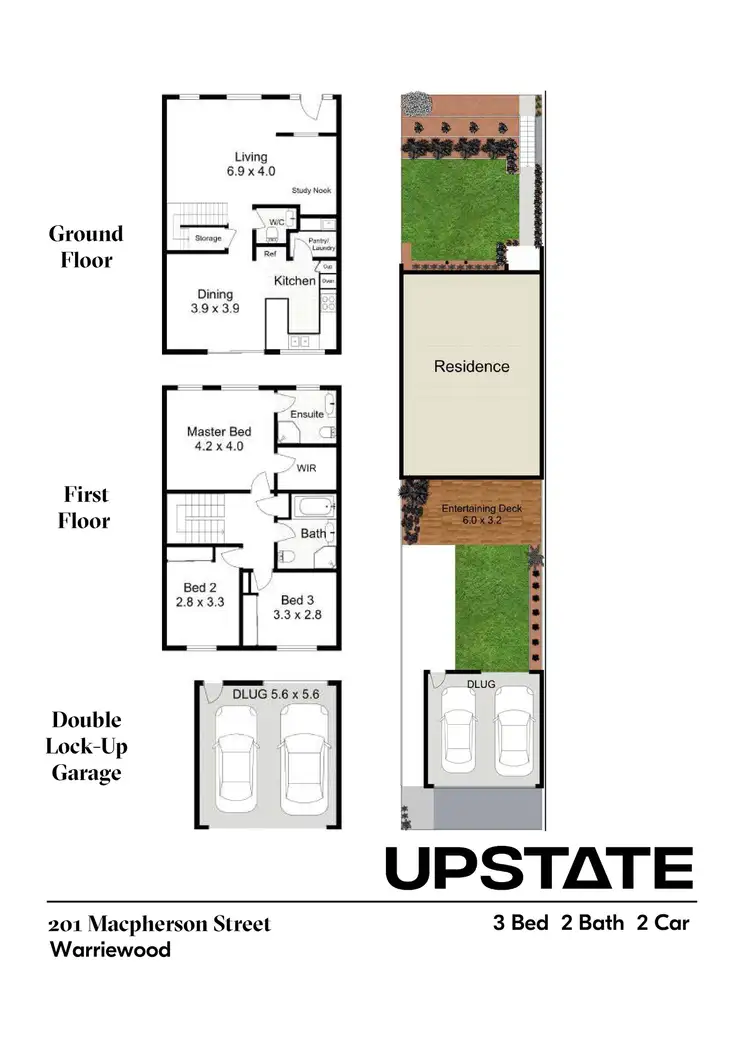 Floorplan of Homely house listing, 201 MacPherson Street, Warriewood NSW 2102