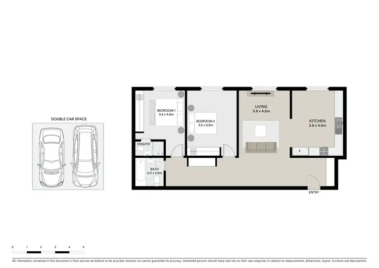 Floorplan of Homely apartment listing, 13A/300 Gillies Street North, Wendouree VIC 3355
