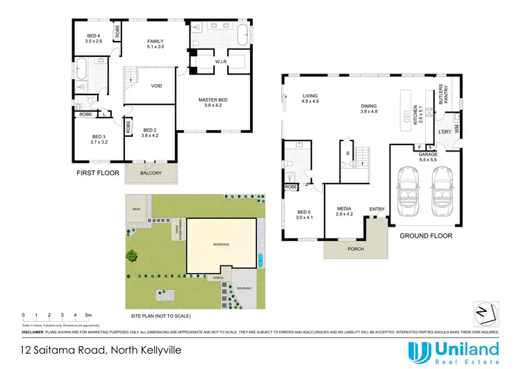 Floorplan of Homely house listing, 12 Saitama Road, North Kellyville NSW 2155
