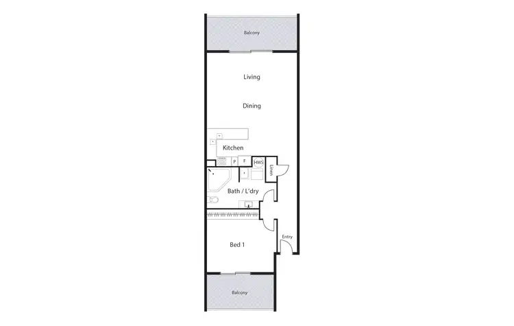 Floorplan of Homely apartment listing, 70/10 Eyre Street, Griffith ACT 2603