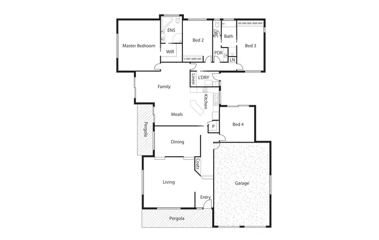 Floorplan of Homely house listing, 2 Delprat Circuit, Monash ACT 2904