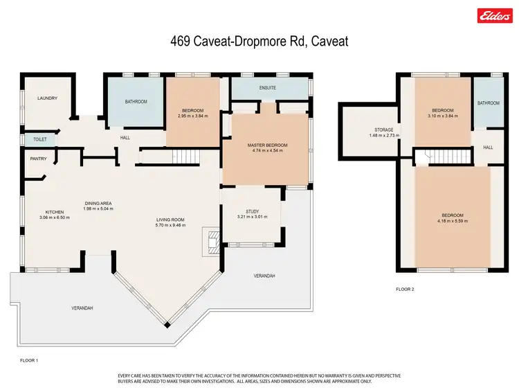Floorplan of Homely rural property listing, 469 Caveat-Dropmore Road, Caveat VIC 3660
