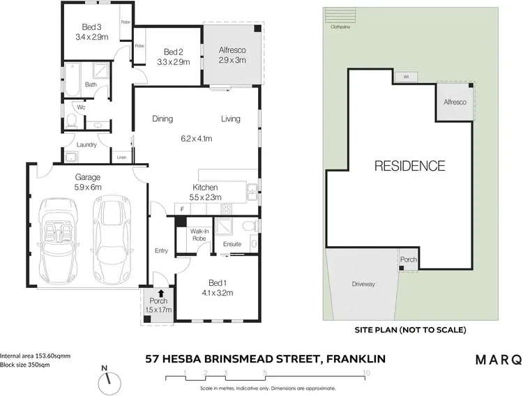 Floorplan of Homely house listing, 57 Hesba Brinsmead Street, Franklin ACT 2913