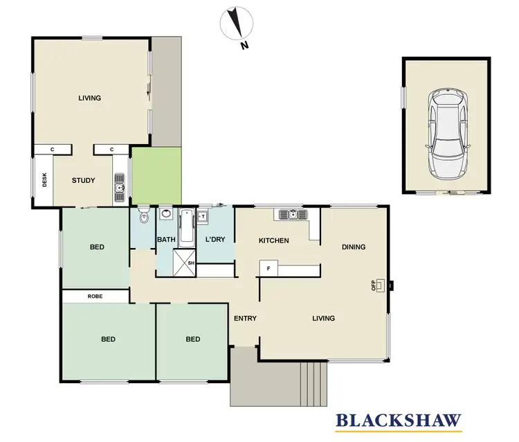 Floorplan of Homely house listing, 223 La Perouse Street, Red Hill ACT 2603
