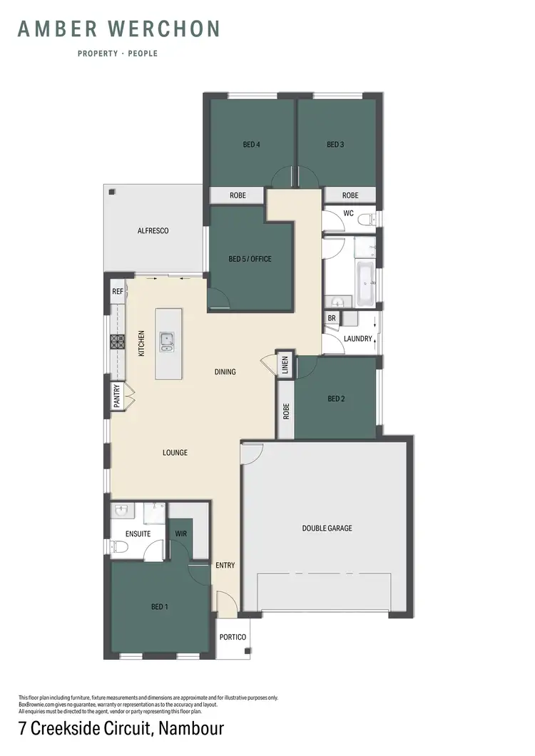 Floorplan of Homely house listing, 7 Creekside Circuit, Nambour QLD 4560