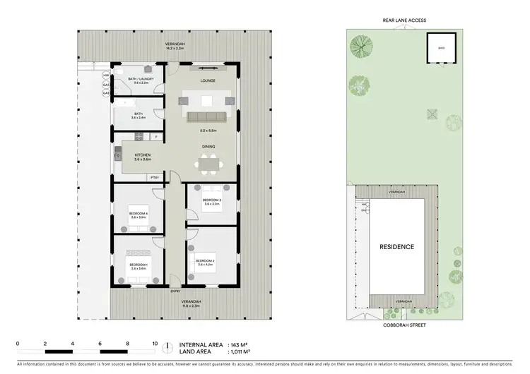 Floorplan of Homely house listing, 11 Cobborah Street, Dunedoo NSW 2844