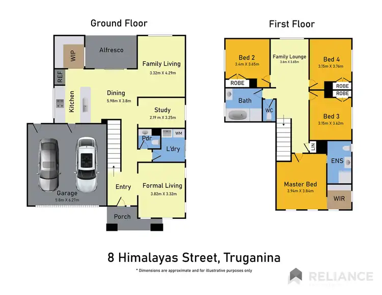 Floorplan of Homely house listing, 8 Himalayas Street, Truganina VIC 3029