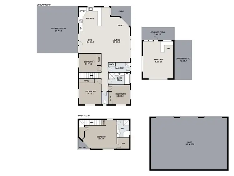 Floorplan of Homely house listing, 58 Macadamia Court, Flagstone QLD 4280