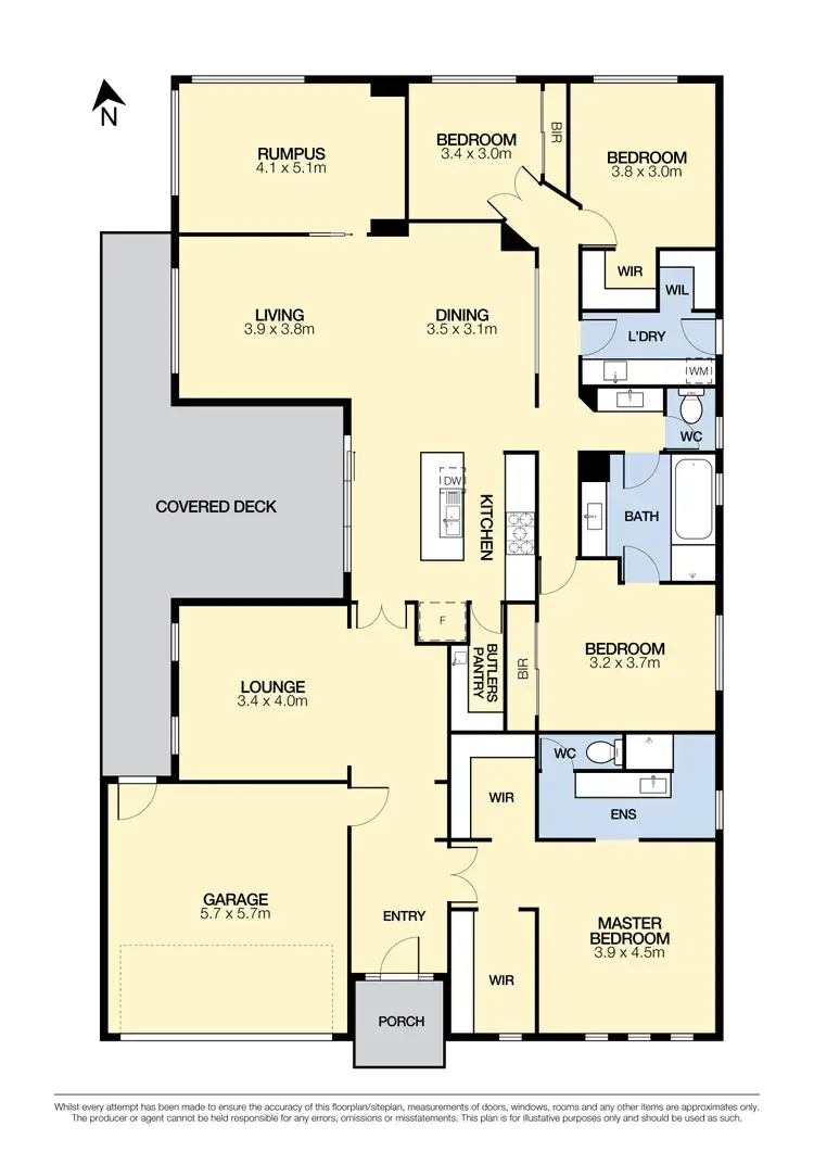 Floorplan of Homely house listing, 6 Scales Lane, Burnside Heights VIC 3023