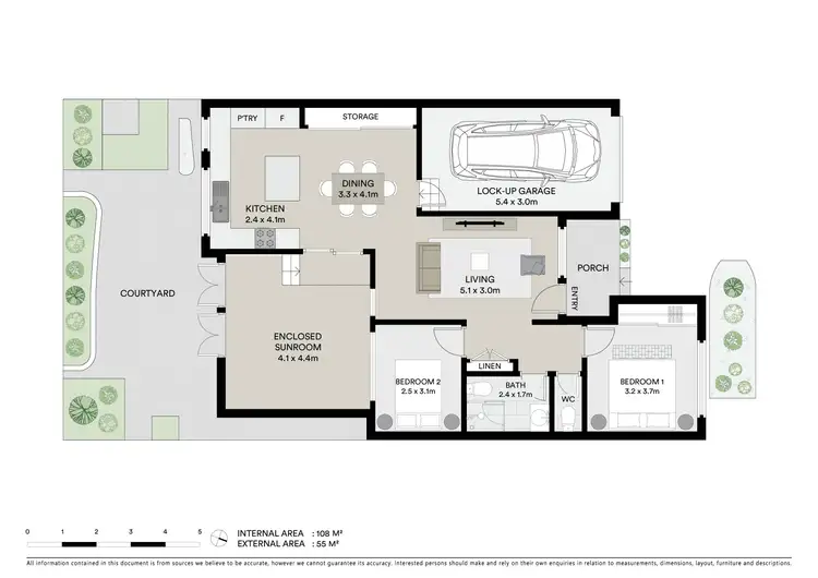 Floorplan of Homely villa listing, 6/9 Gascoigne Road, Gorokan NSW 2263