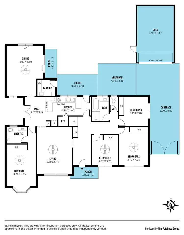 Floorplan of Homely house listing, 51 Beacon Crescent, Seaford SA 5169