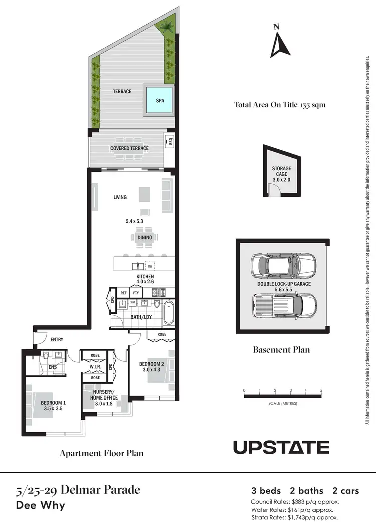 Floorplan of Homely unit listing, 5/25-29 Delmar Parade, Dee Why NSW 2099